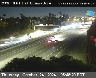 SB 15 at Adams Ave (On Ramp)