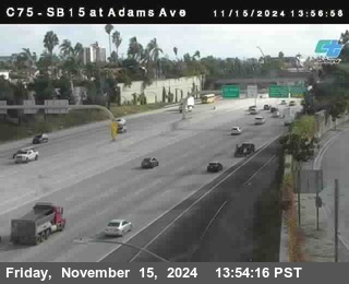 SB 15 at Adams Ave (On Ramp)