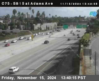 SB 15 at Adams Ave (On Ramp)