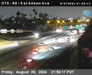 SB 15 at Adams Ave (On Ramp)