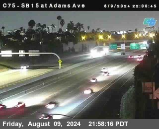 SB 15 at Adams Ave (On Ramp)