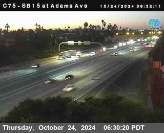 SB 15 at Adams Ave (On Ramp)