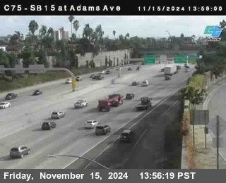 SB 15 at Adams Ave (On Ramp)