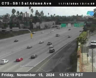 SB 15 at Adams Ave (On Ramp)