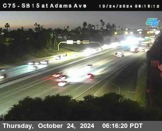 SB 15 at Adams Ave (On Ramp)