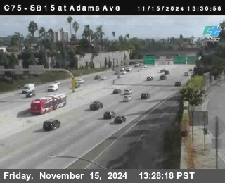 SB 15 at Adams Ave (On Ramp)