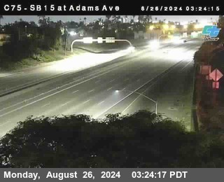 SB 15 at Adams Ave (On Ramp)