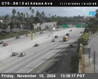 SB 15 at Adams Ave (On Ramp)