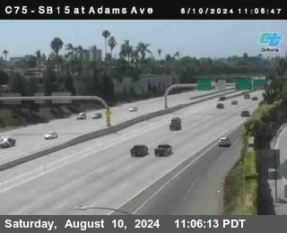 SB 15 at Adams Ave (On Ramp)