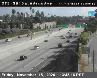 SB 15 at Adams Ave (On Ramp)