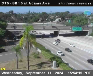 SB 15 at Adams Ave (On Ramp)