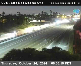 SB 15 at Adams Ave (On Ramp)