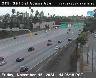 SB 15 at Adams Ave (On Ramp)