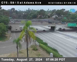 SB 15 at Adams Ave (On Ramp)