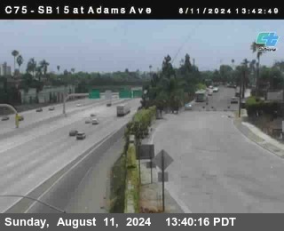 SB 15 at Adams Ave (On Ramp)