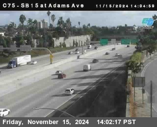 SB 15 at Adams Ave (On Ramp)