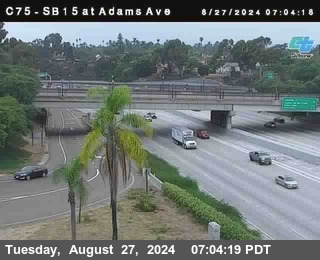 SB 15 at Adams Ave (On Ramp)