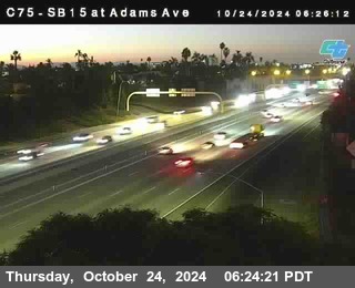 SB 15 at Adams Ave (On Ramp)