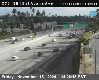 SB 15 at Adams Ave (On Ramp)