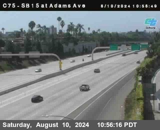 SB 15 at Adams Ave (On Ramp)