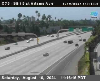 SB 15 at Adams Ave (On Ramp)