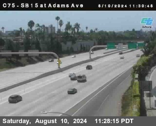 SB 15 at Adams Ave (On Ramp)