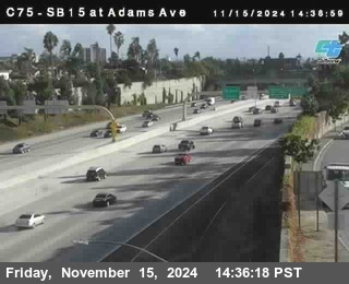 SB 15 at Adams Ave (On Ramp)