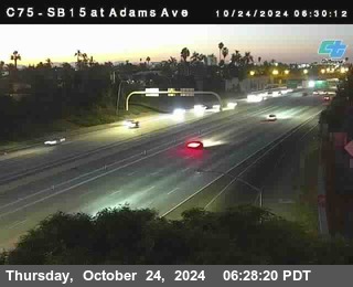 SB 15 at Adams Ave (On Ramp)