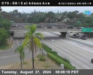 SB 15 at Adams Ave (On Ramp)