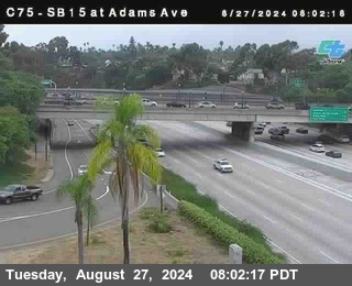 SB 15 at Adams Ave (On Ramp)