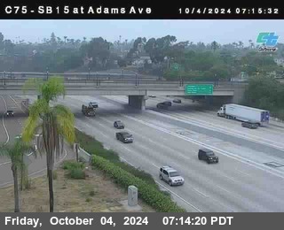 SB 15 at Adams Ave (On Ramp)