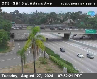 SB 15 at Adams Ave (On Ramp)