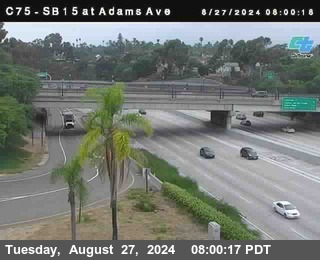 SB 15 at Adams Ave (On Ramp)