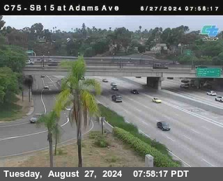 SB 15 at Adams Ave (On Ramp)