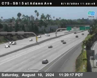 SB 15 at Adams Ave (On Ramp)