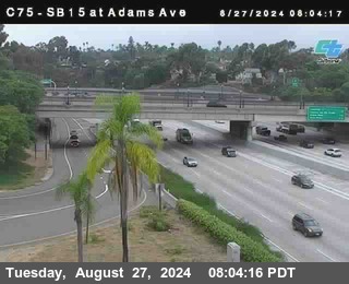 SB 15 at Adams Ave (On Ramp)