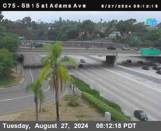 SB 15 at Adams Ave (On Ramp)