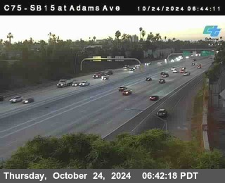 SB 15 at Adams Ave (On Ramp)