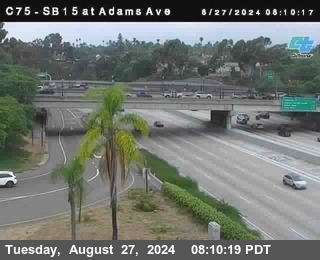 SB 15 at Adams Ave (On Ramp)