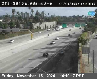 SB 15 at Adams Ave (On Ramp)