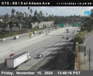 SB 15 at Adams Ave (On Ramp)