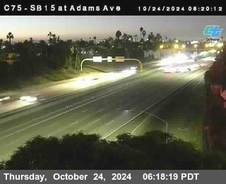 SB 15 at Adams Ave (On Ramp)