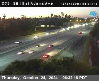 SB 15 at Adams Ave (On Ramp)