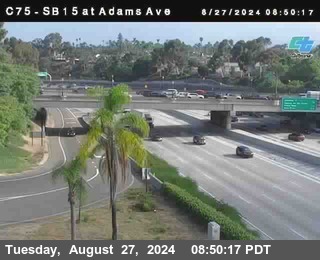 SB 15 at Adams Ave (On Ramp)