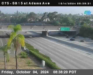 SB 15 at Adams Ave (On Ramp)