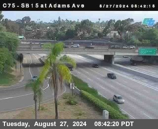 SB 15 at Adams Ave (On Ramp)