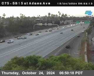 SB 15 at Adams Ave (On Ramp)