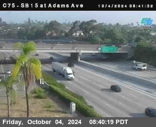 SB 15 at Adams Ave (On Ramp)