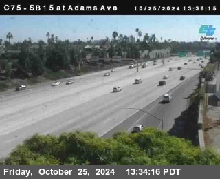 SB 15 at Adams Ave (On Ramp)