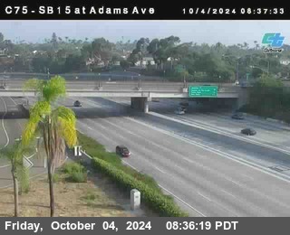 SB 15 at Adams Ave (On Ramp)